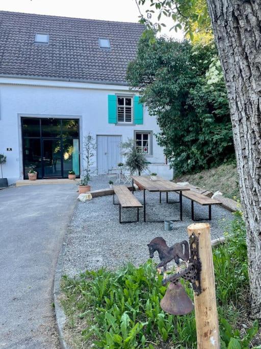 Zauberhafte Ferienscheune Im Hofgut Alte Oelmuehle エンゲン エクステリア 写真